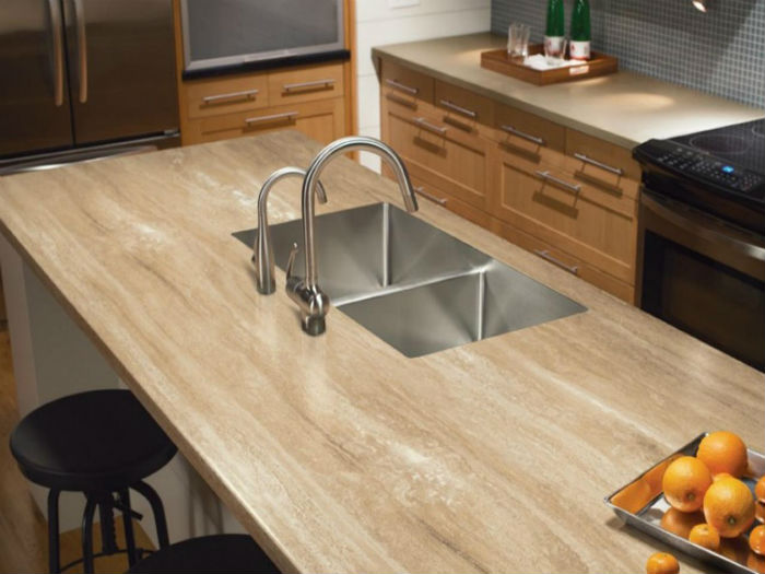 Buy Travertine Countertops St Louis For Bathrooms Kitchens