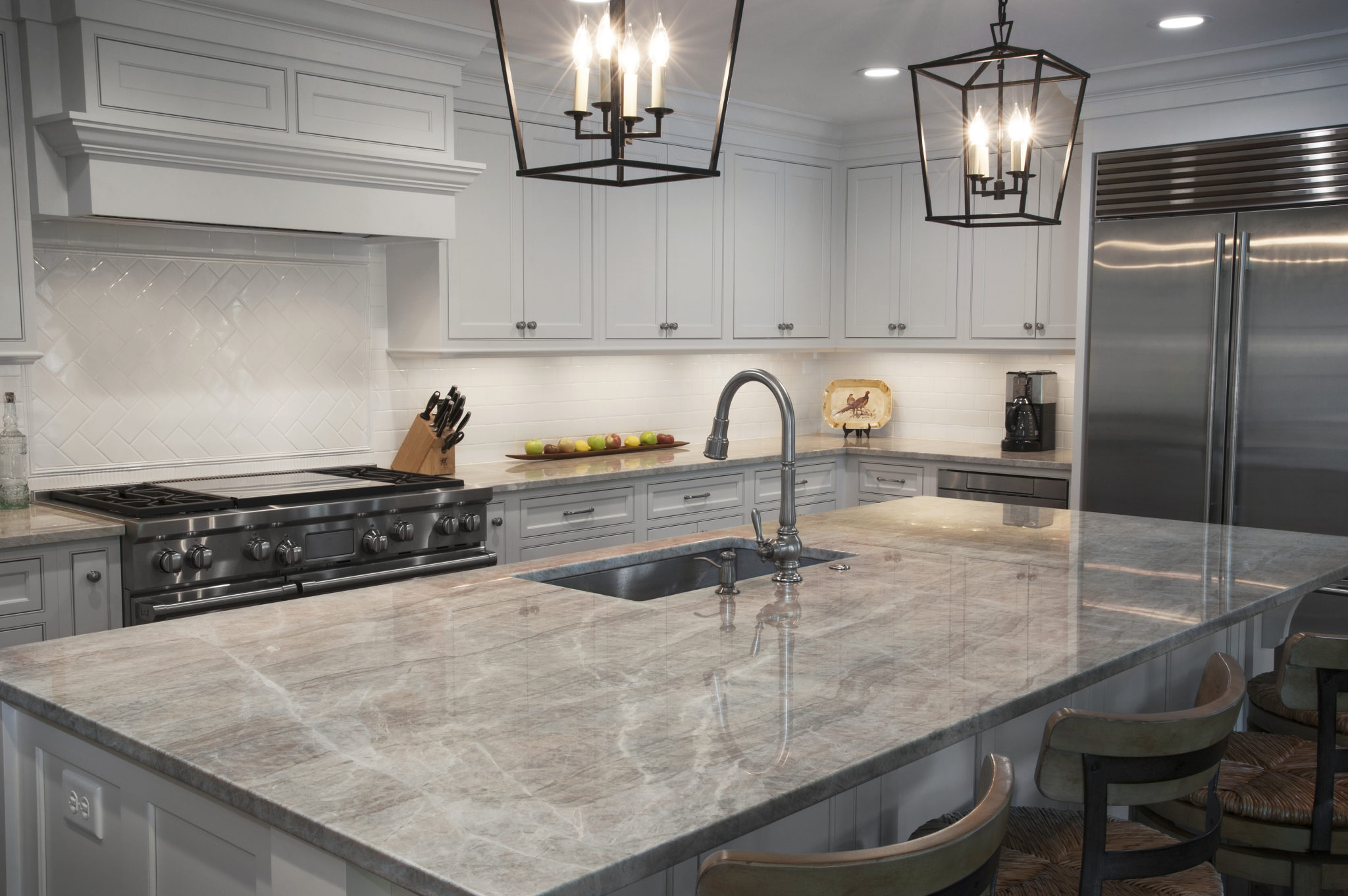 quartz kitchen counter table top