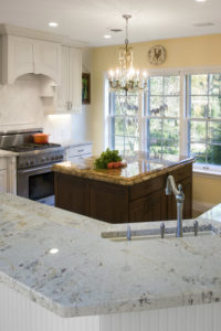 granite countertops in kitchen