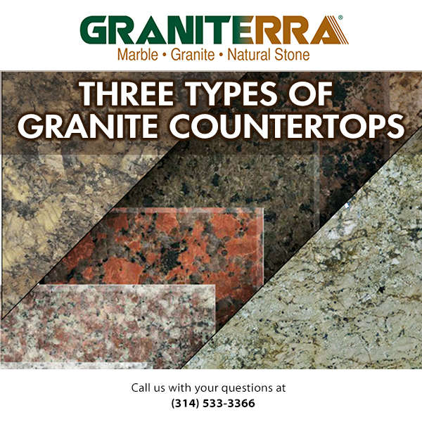 3 Types Of Granite Countertops Slab Tiled And Modular