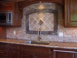 marble tile kitchen backsplash