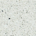 Light colored white quartz counter