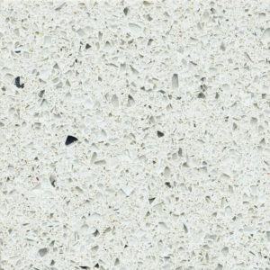 Light colored white quartz counter