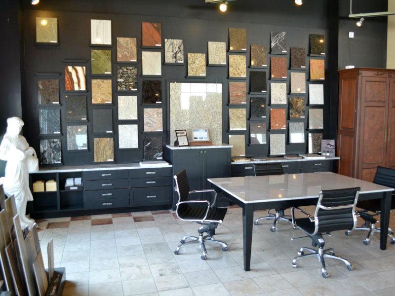 Graniterra Showroom Stone Selection