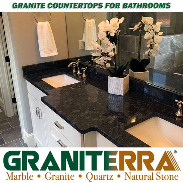 Kitchen Bathroom Remodeling Blog, Bathroom Ideas With Black Granite Countertops