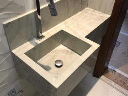 Nuage Bathroom Sink - Left